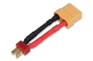 Adapter mit Kabel T-Plug (M) - XT90 (F) 50mm